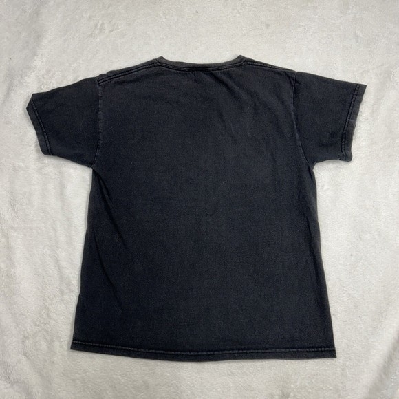Y2K ACDC Black Shoot to Thrill Tour Merch Graphic T-Shirt Rock Band Size Small - Picture 6 of 6